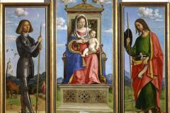 CIMA da CONEGLIANO Vierge à l'Enfant entre St Georges et St Jacques 