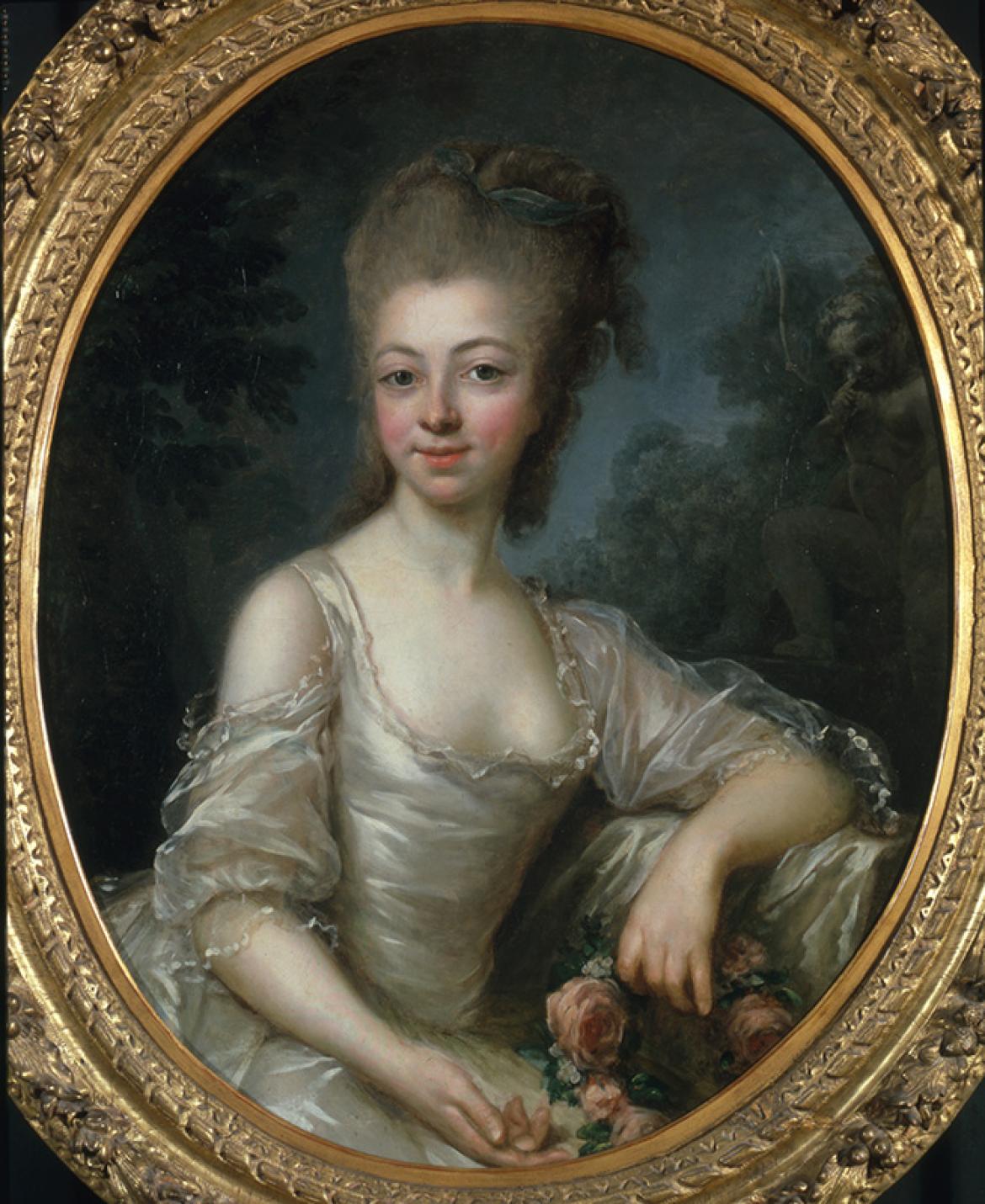 VIGÉE-LEBRUN Marie-Elisabeth, Portrait de jeune femme inconnue Inv