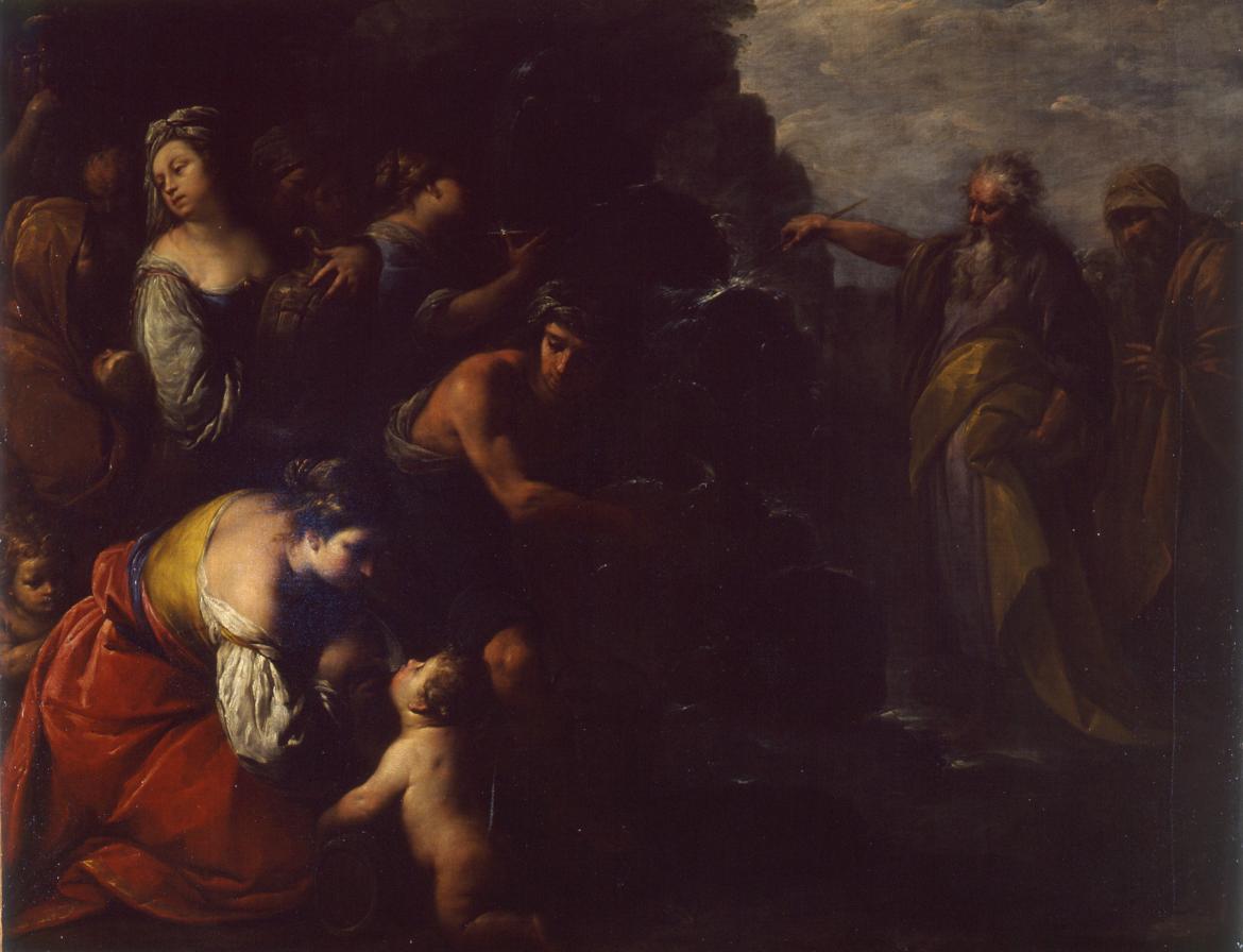 NUVOLONE Giuseppe, Moïse faisant jaillir l'eau du rocher