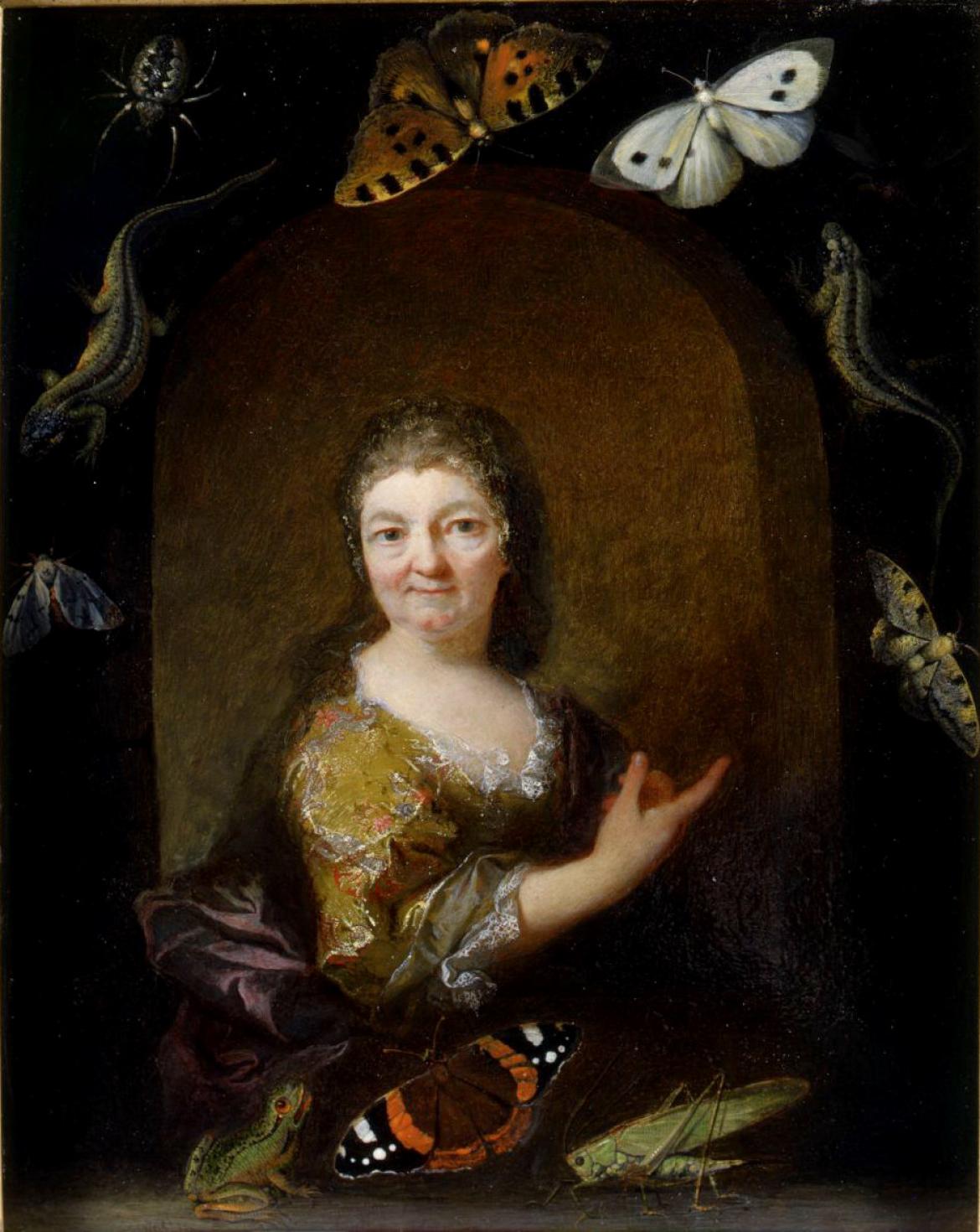 TOURNIERES Robert, Le Vrac dit, Portrait de Femme âgée dit de Maria Sybilla Merian 